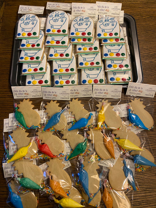 Galleta para decorar - Formato sorpresa cumpleaños
