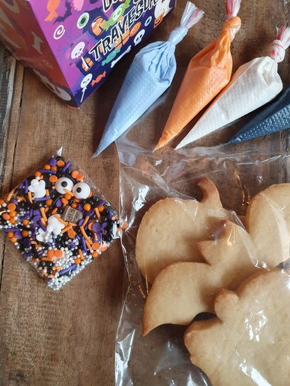 Celebraciones anuales - Halloween, decora galleta
