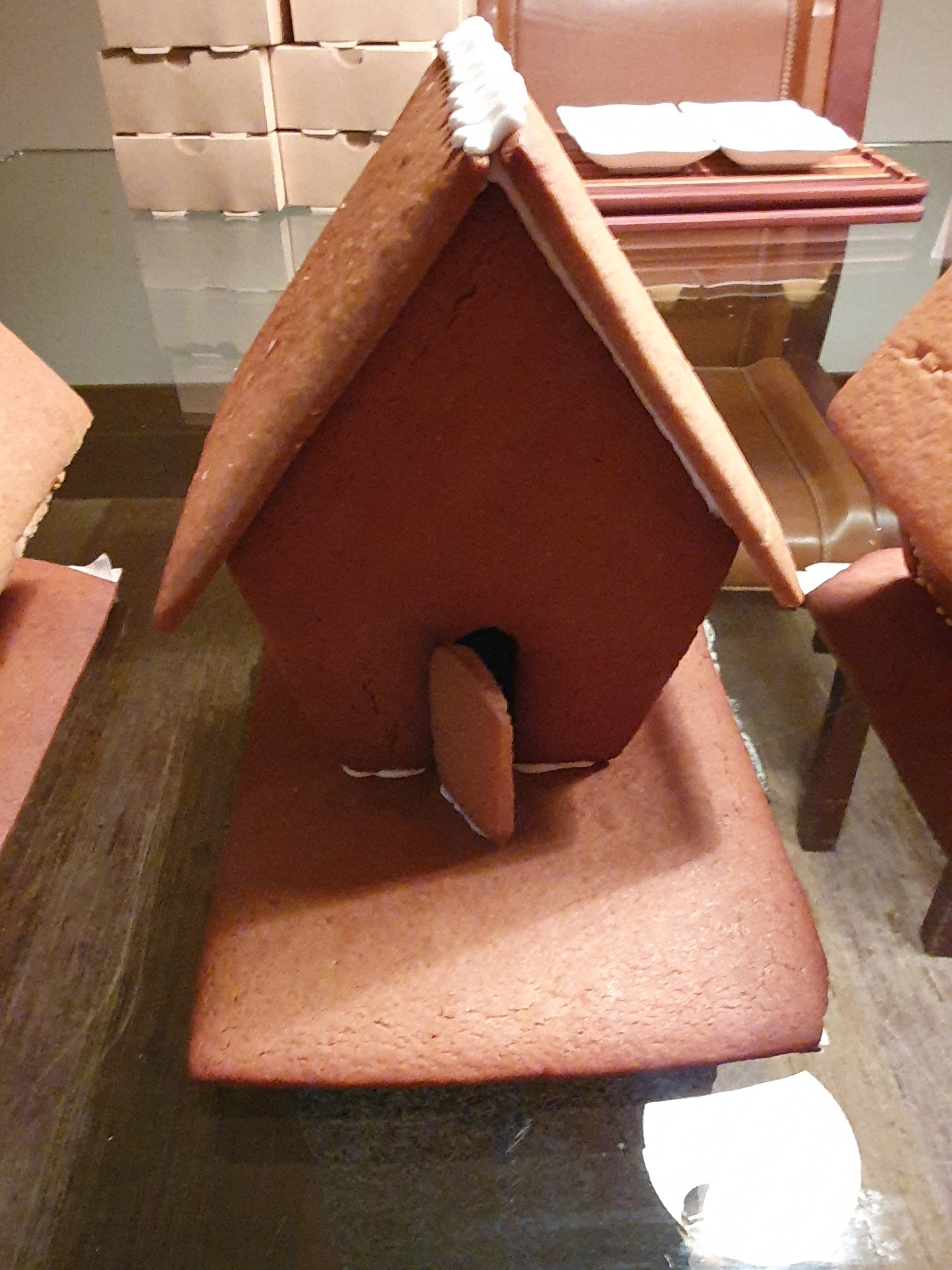 Celebraciones anuales - Navidad, casa de galleta para decorar