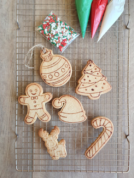 Celebraciones anuales - Navidad, galletas para decorar