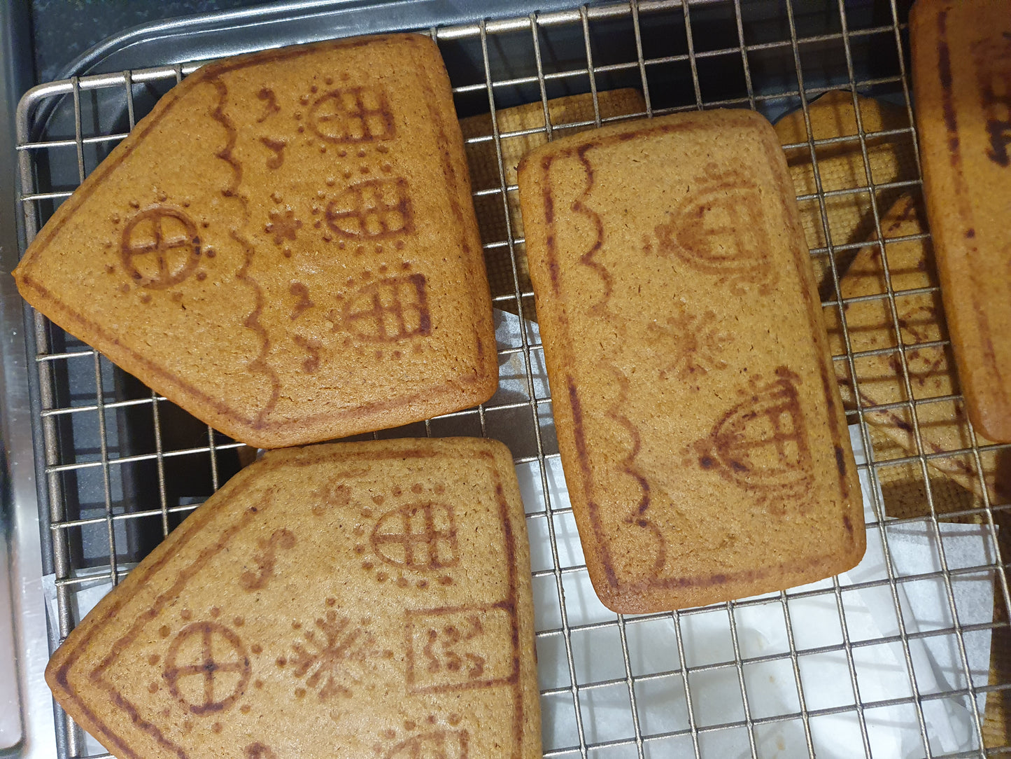 Celebraciones anuales - Navidad, casa de galleta para decorar