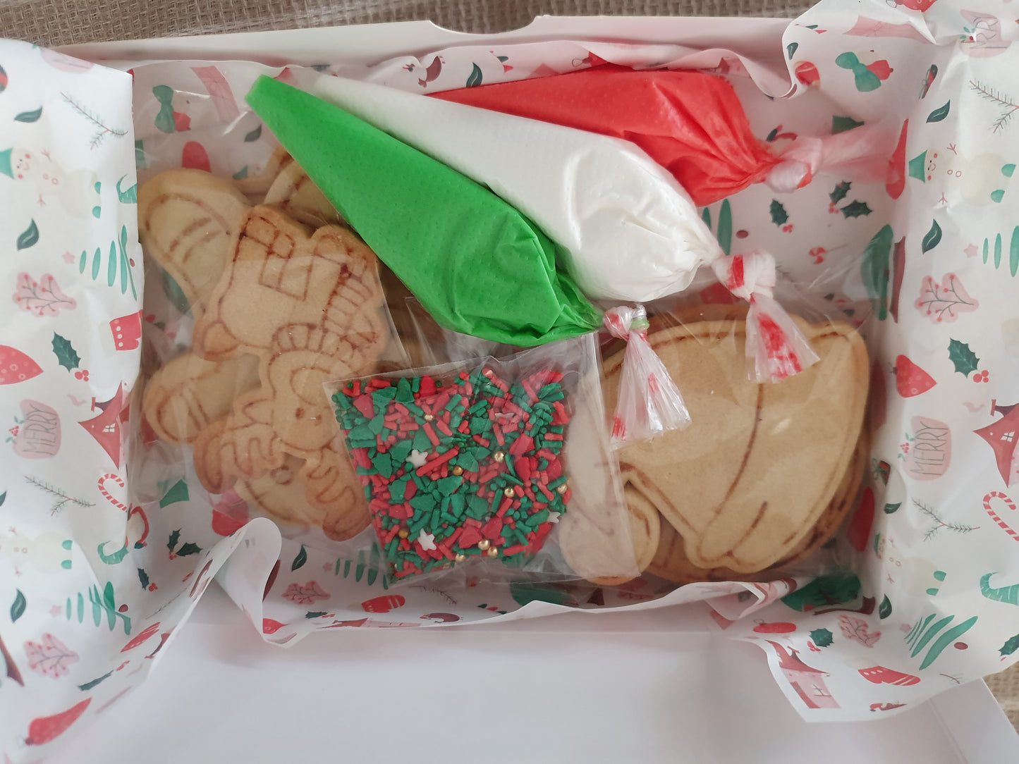Celebraciones anuales - Navidad, galletas para decorar