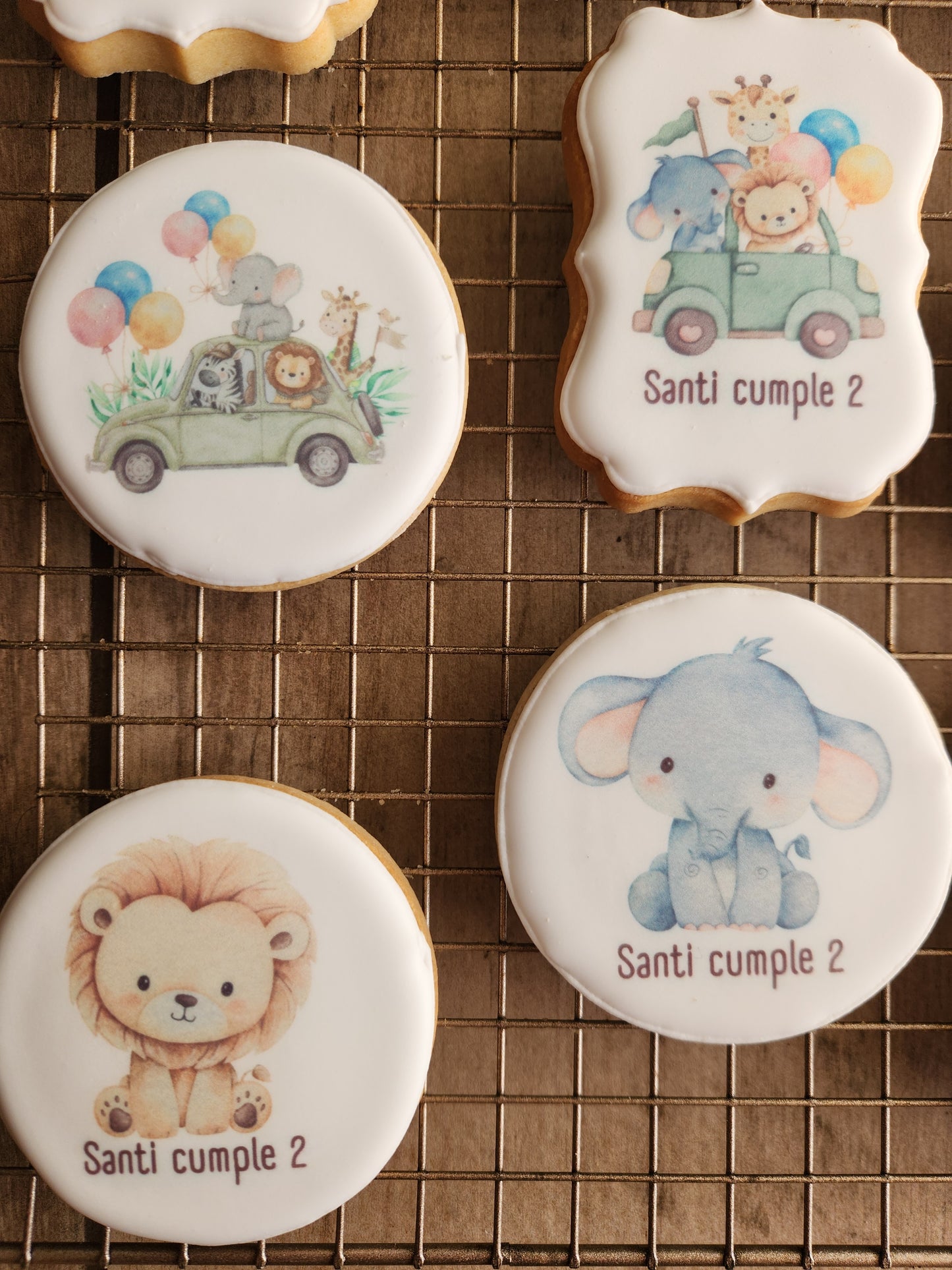 Cumpleaños - Animales selva