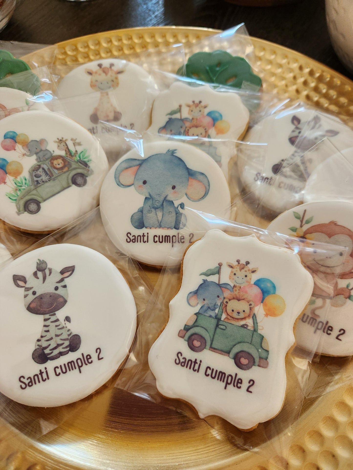 Cumpleaños - Animales selva