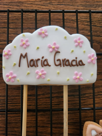 Cumpleaños - Topper torta