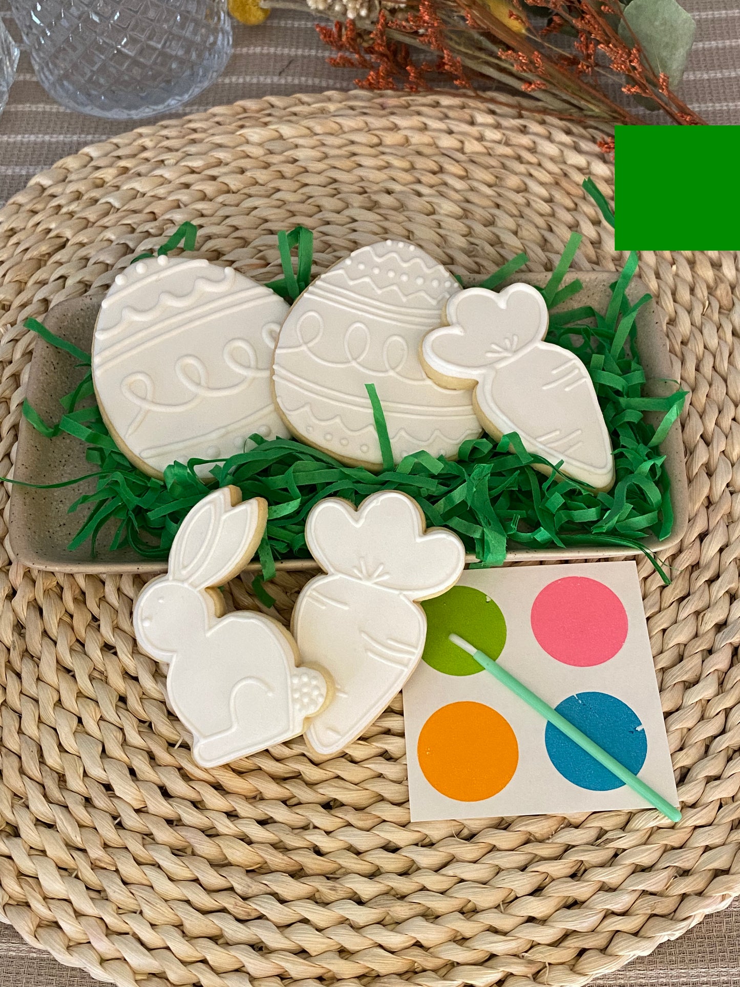 Celebraciones anuales - Pascua de Resurrección, pinta galleta