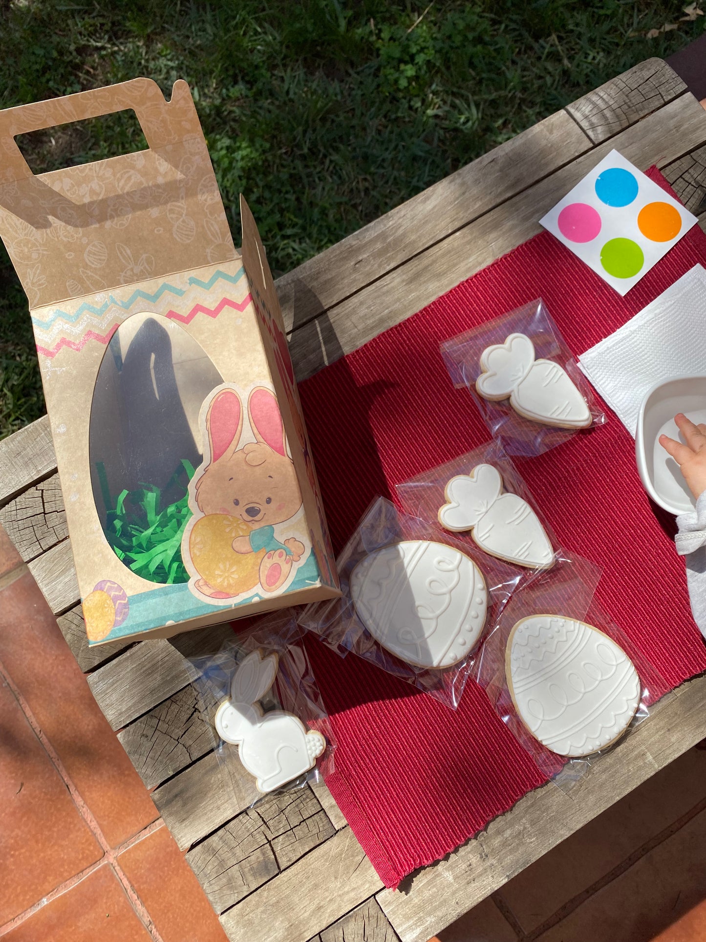 Celebraciones anuales - Pascua de Resurrección, pinta galleta
