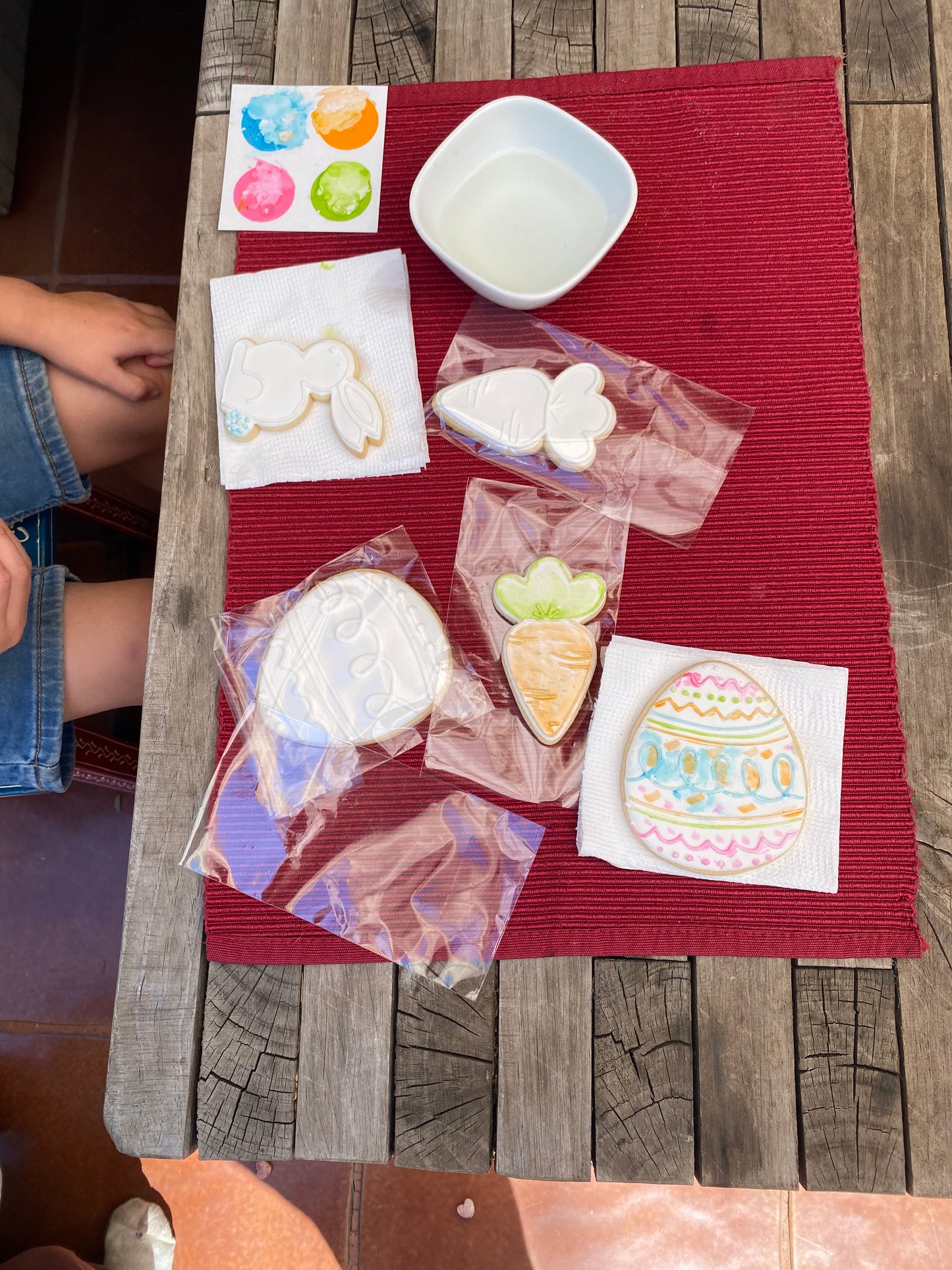 Celebraciones anuales - Pascua de Resurrección, pinta galleta