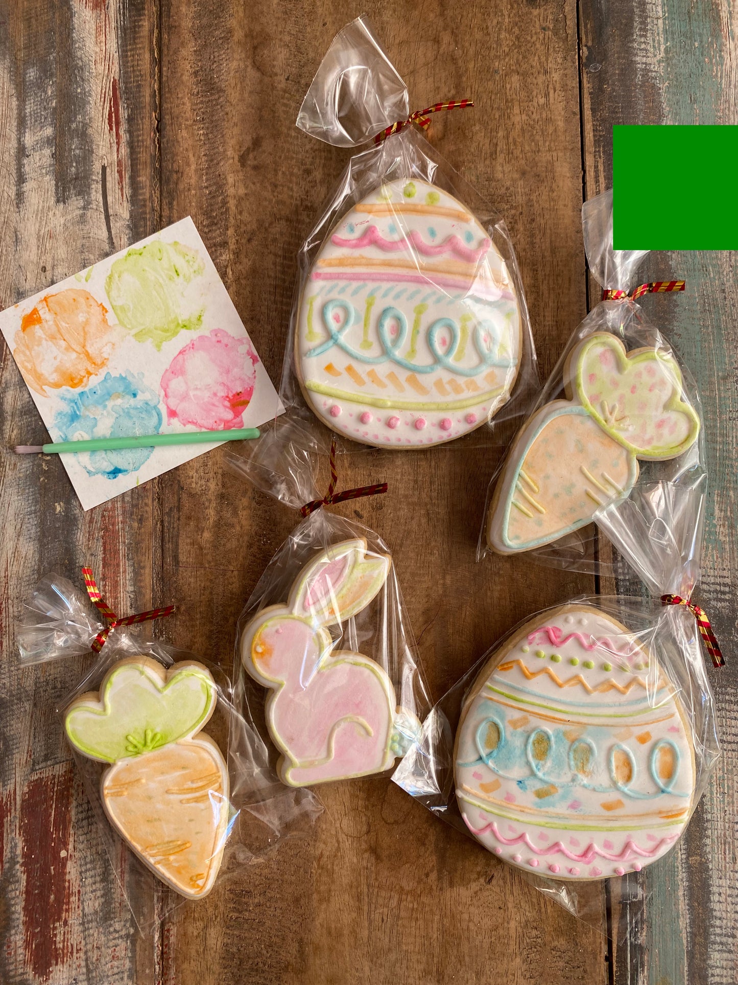 Celebraciones anuales - Pascua de Resurrección, pinta galleta