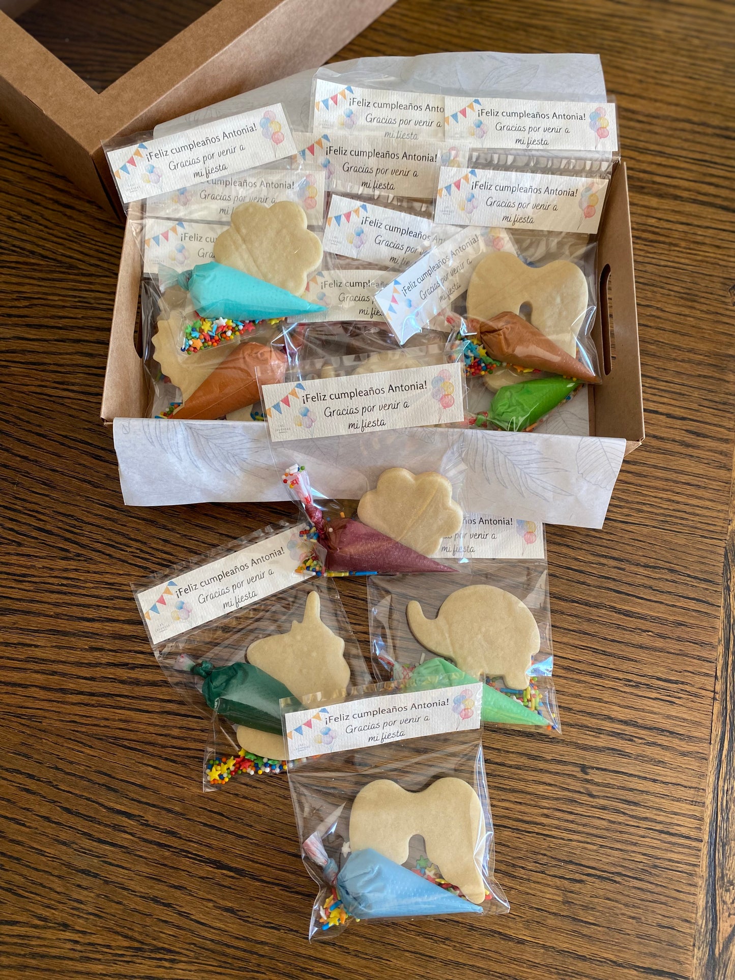 Galleta para decorar - Formato sorpresa cumpleaños