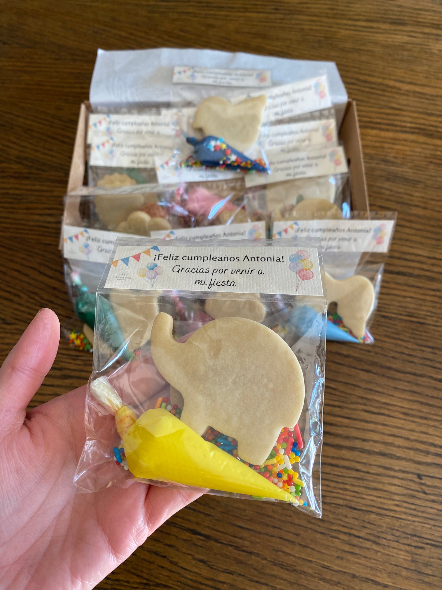 Galleta para decorar - Formato sorpresa cumpleaños