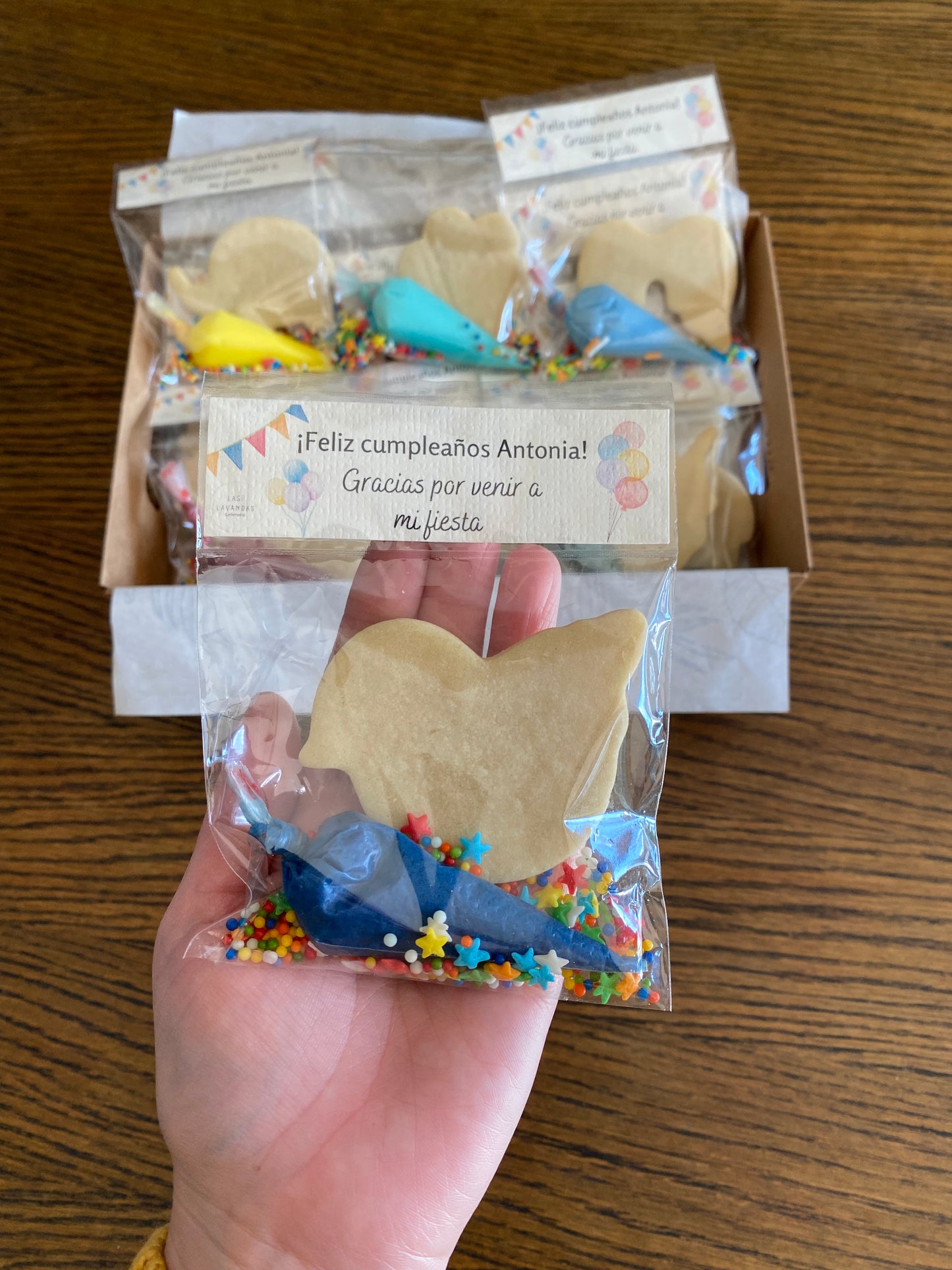 Galleta para decorar - Formato sorpresa cumpleaños