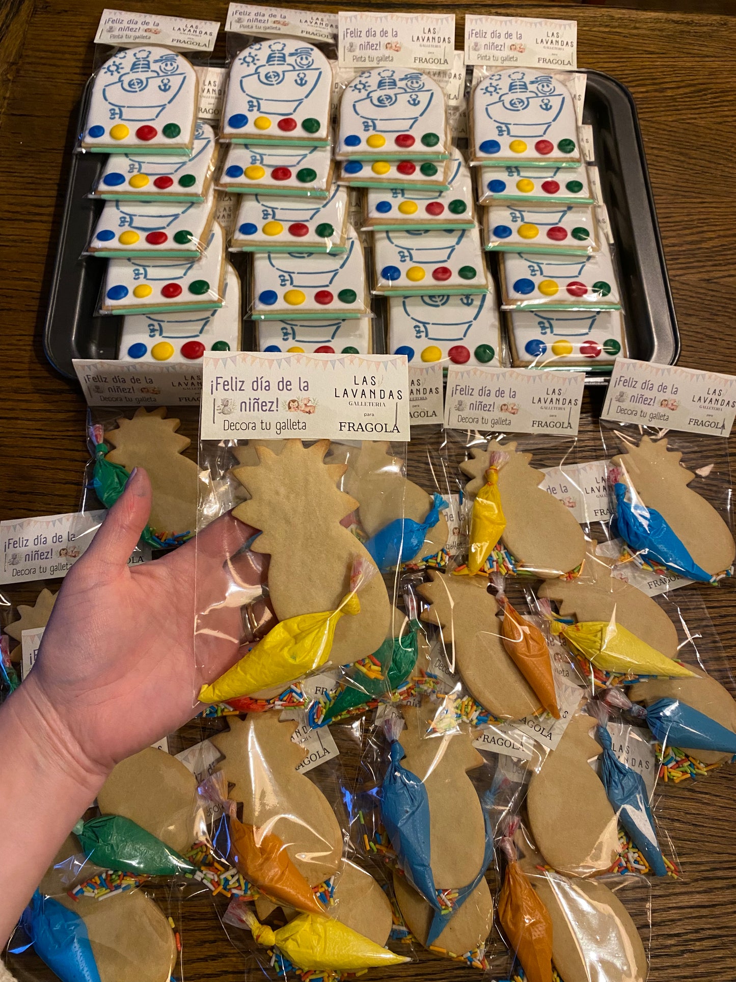 Galleta para decorar - Formato sorpresa cumpleaños