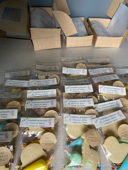 Galleta para decorar - Formato sorpresa cumpleaños