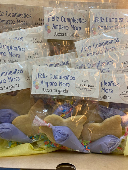 Galleta para decorar - Formato sorpresa cumpleaños