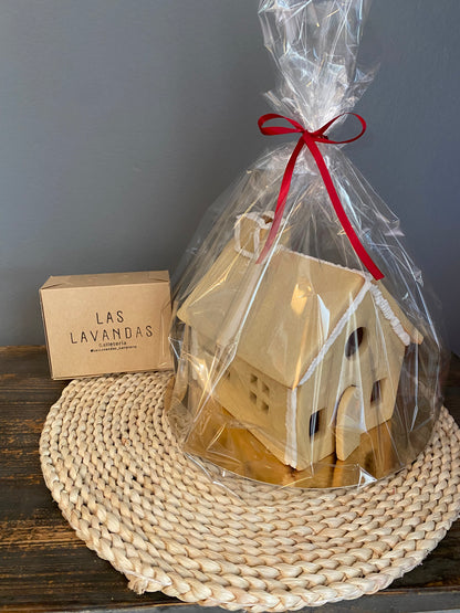 Celebraciones anuales - Navidad, casa de galleta para decorar